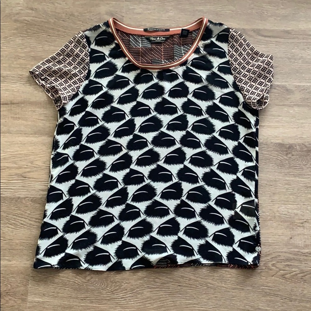 Scotch & Soda Silk T-Shirt